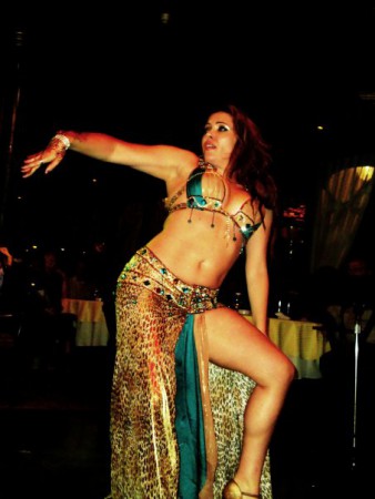 Performing with my orchestra in Cairo, Egypt